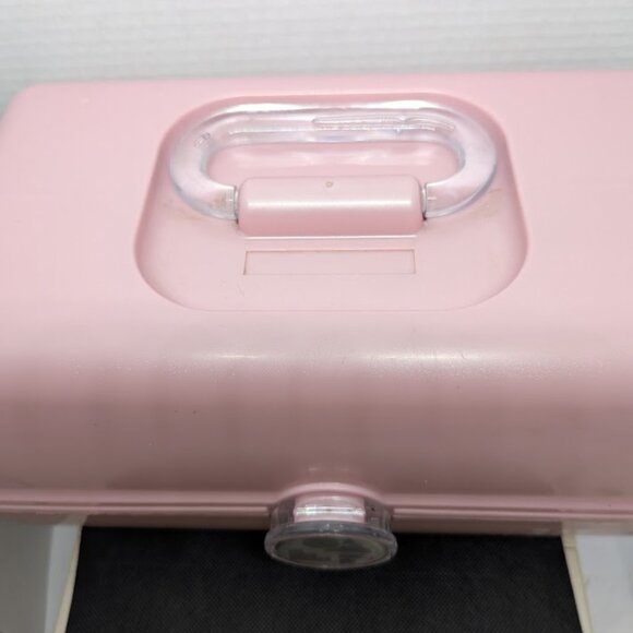 Caboodles On-The-Go-Girl Makeup Case - Millennial Pink Sparkle - Picture 2 of 7